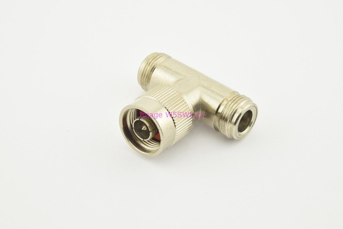 M Male to N Female TEE RF Connector Adapter - Dave's Hobby Shop by W5SWL