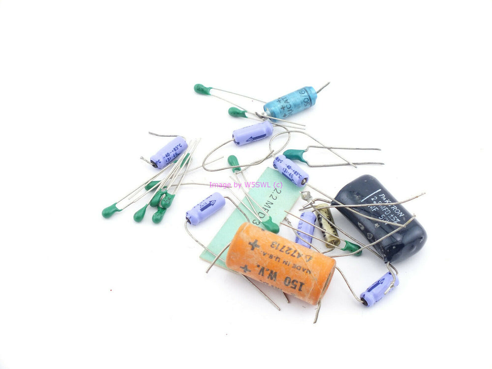 2.2 MFD Assorted Caps Capacitors From a Ham Estate LOT (bin12) - Dave's Hobby Shop by W5SWL