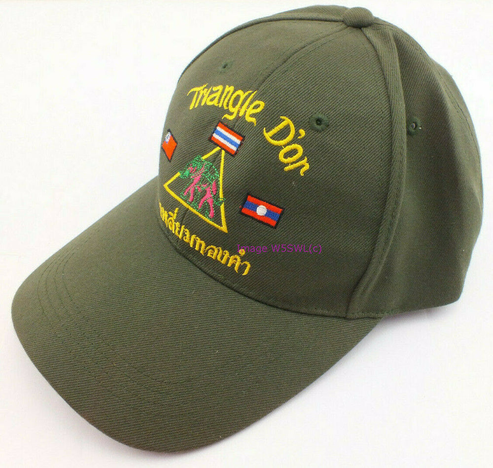 Triangle D'or Cap Hat Golden Triangle - Dave's Hobby Shop by W5SWL