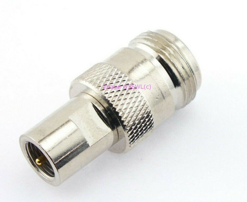 FME Male to N Female Coax Connector Adapter - Dave's Hobby Shop by W5SWL