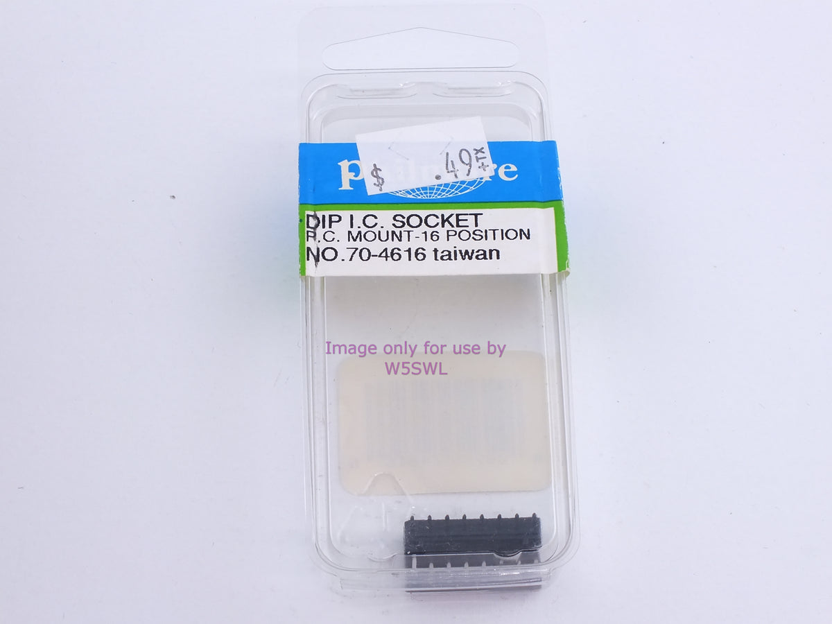 Philmore 70-4616 Dip I.C. Socket P.C. Mount-16 Position (bin111) - Dave's Hobby Shop by W5SWL