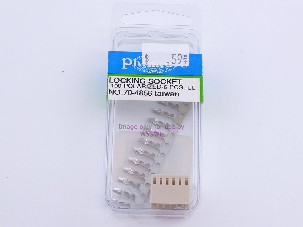 Philmore 70-4856 Locking Socket .100 Polarized-6 Pos.-UL (bin111) - Dave's Hobby Shop by W5SWL