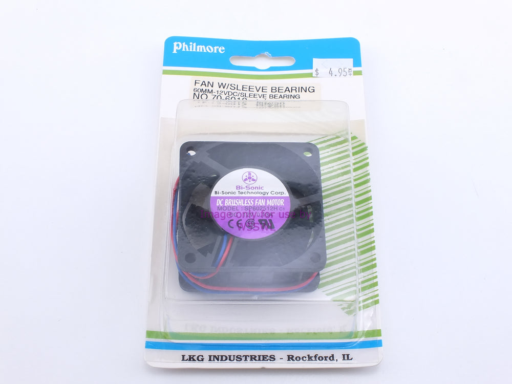 Philmore 70-6012 Fan With Sleeve Bearing 60mm 12VDC (Bin73) - Dave's Hobby Shop by W5SWL