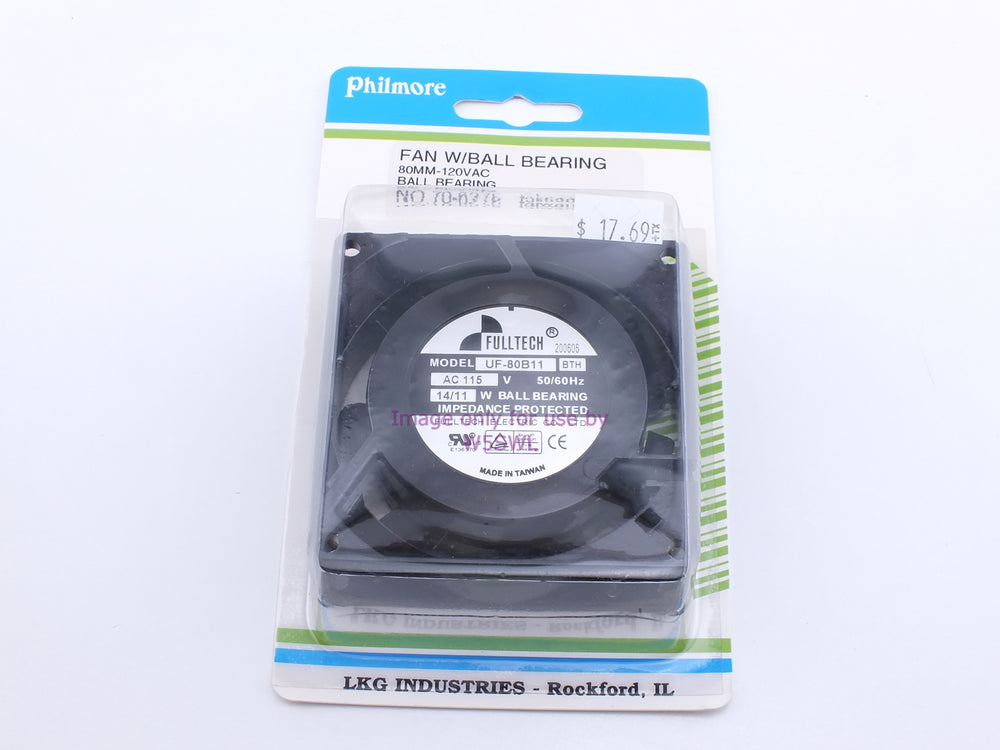 Philmore 70-6275 Fan with Ball Bearing 80mm 120VAC (bin71) - Dave's Hobby Shop by W5SWL