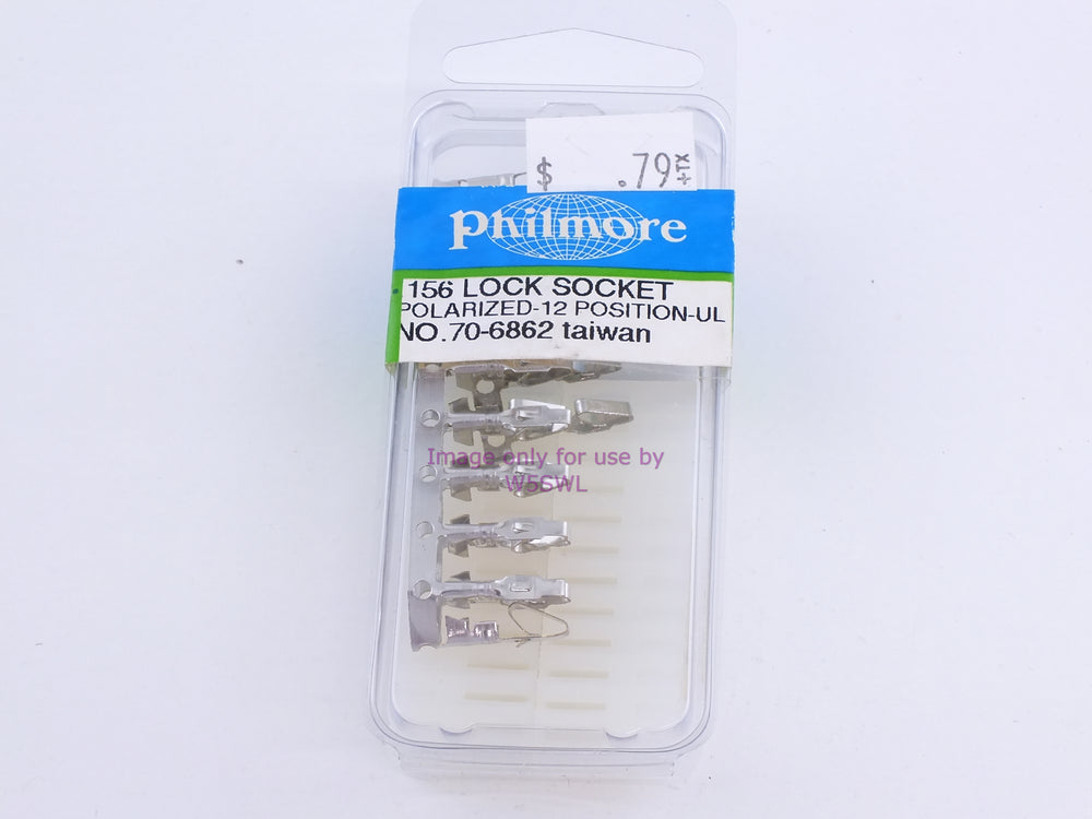 Philmore 70-6862 .156 Lock Socket Polarized-12 Position UL (bin112) - Dave's Hobby Shop by W5SWL