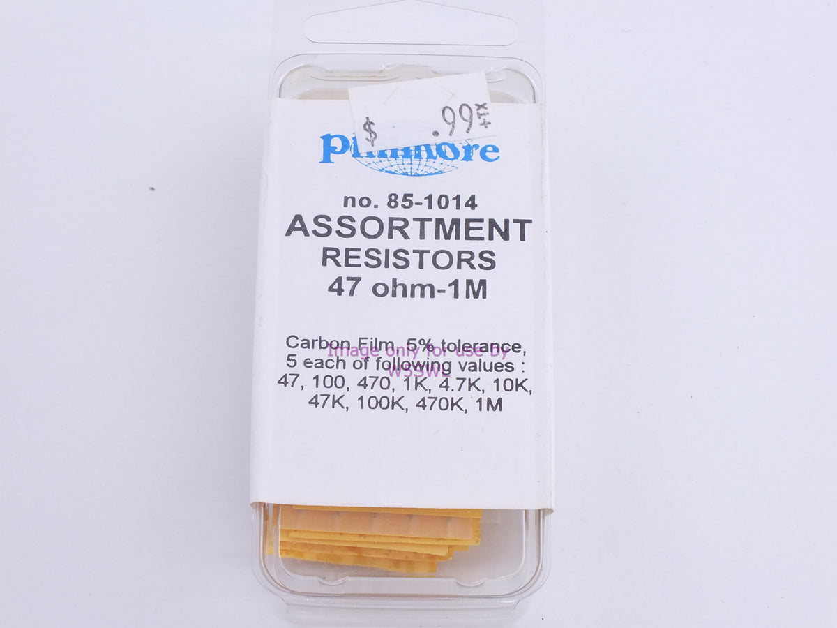 Philmore 85-1014 Assortment Resistors 47 Ohm-1M (bin67) - Dave's Hobby Shop by W5SWL