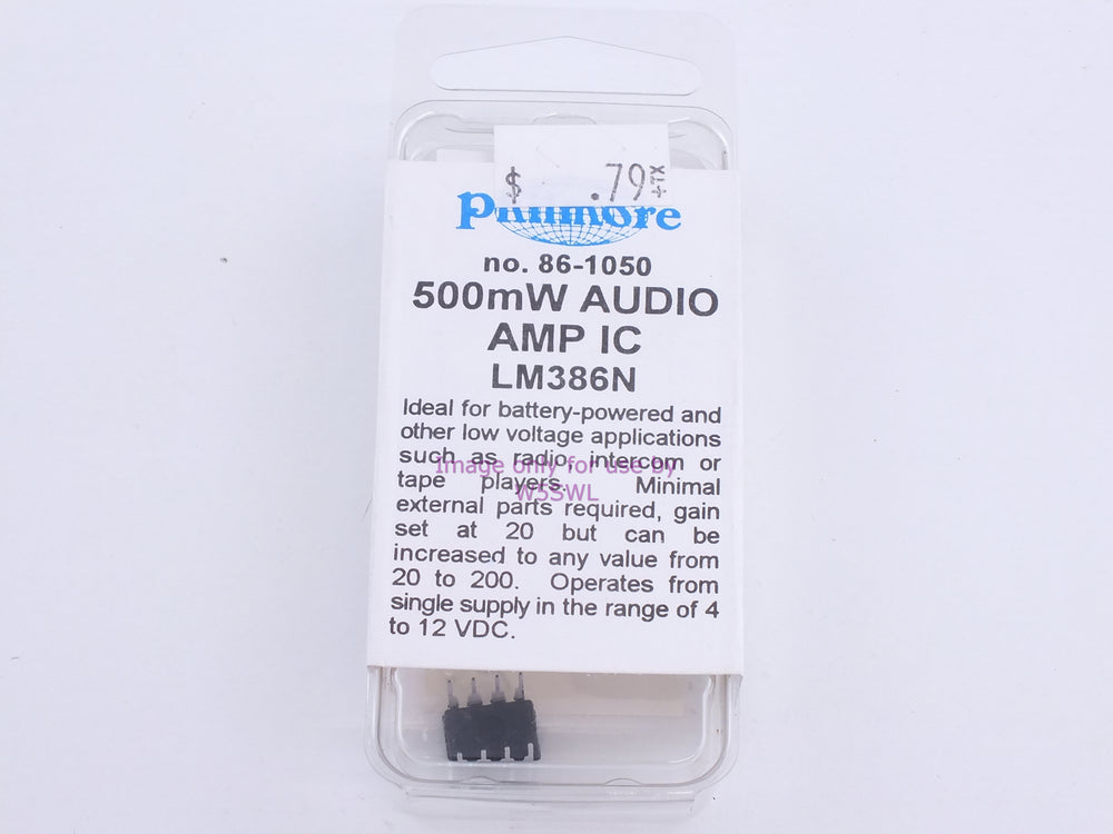 Philmore 86-1050 500mW Audio AMP IC LM386N (bin67) - Dave's Hobby Shop by W5SWL