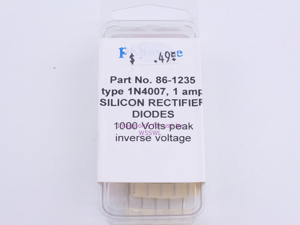 Philmore 86-1235 Type 1N4007, 1Amp Silicon Rectifier Diodes (bin74) - Dave's Hobby Shop by W5SWL