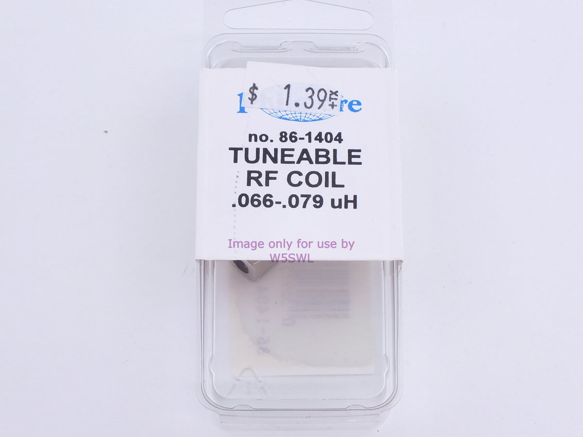 Philmore 86-1404 Tuneable RF Coil .066-.079 uH (bin81) - Dave's Hobby Shop by W5SWL