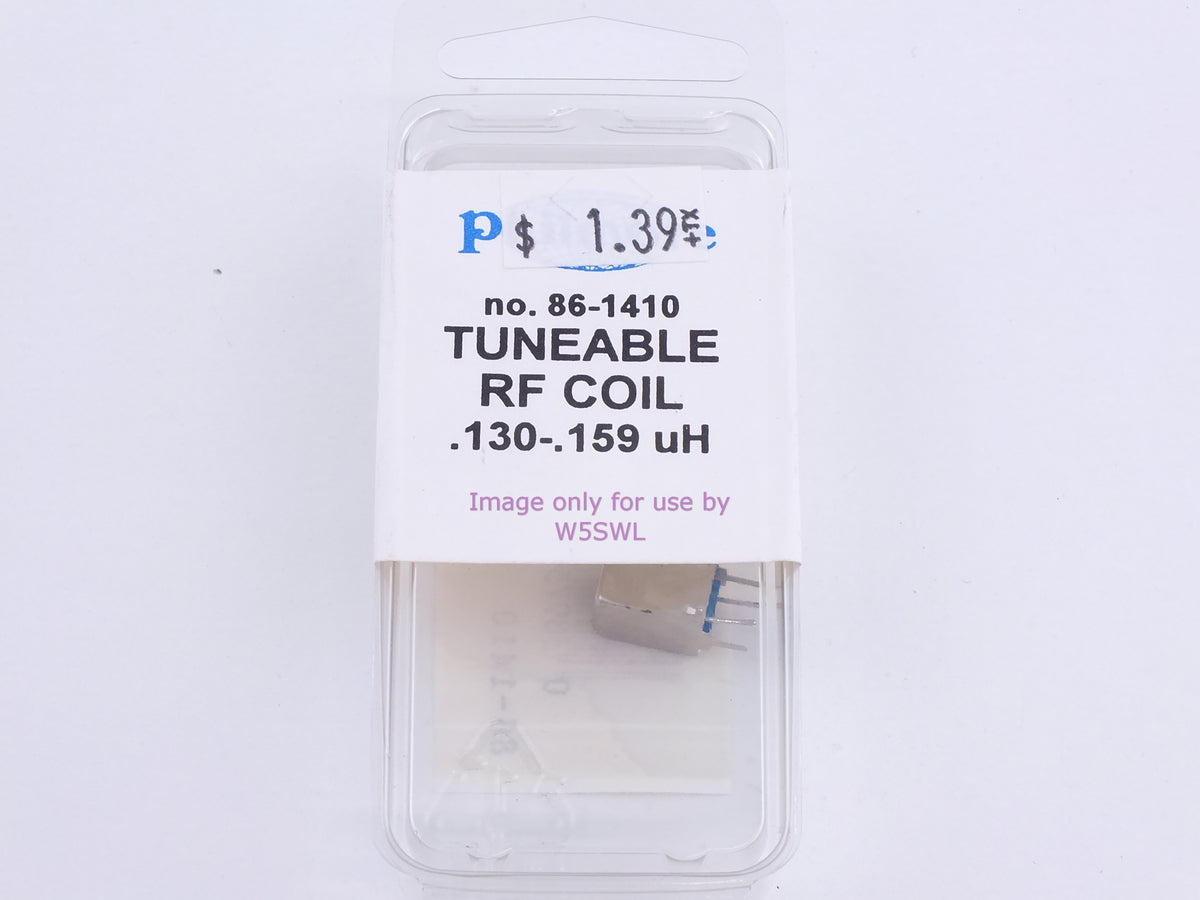 Philmore 86-1410 Tuneable RF Coil .130-.159 uH (bin81) - Dave's Hobby Shop by W5SWL