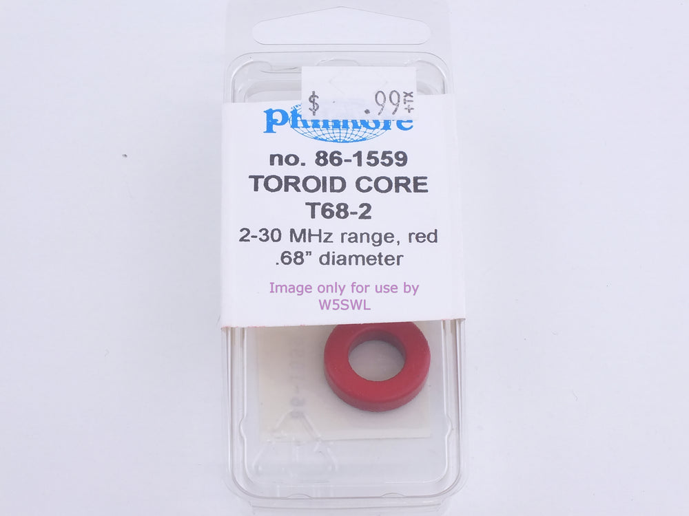 Philmore 86-1559 Toroid Core T68-2 (bin83) - Dave's Hobby Shop by W5SWL