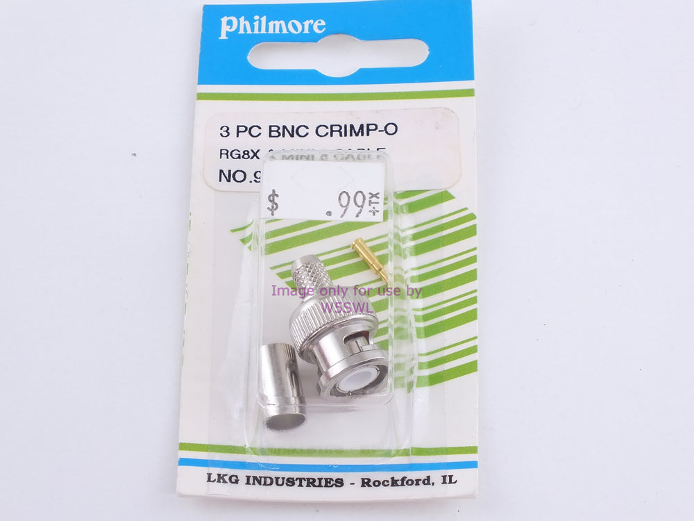 Philmore 926 3 PC BNC Crimp-O RG8X & Mini 8 Cable (bin86) - Dave's Hobby Shop by W5SWL