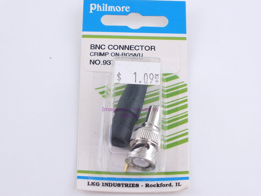 Philmore 937 BNC Connector Crimp On-RG58/U (bin98) - Dave's Hobby Shop by W5SWL