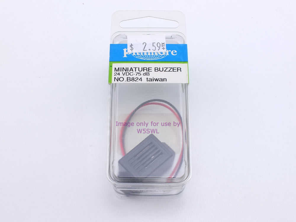 Philmore B824 Mini Buzzer 24VDC- 75dB (bin28) - Dave's Hobby Shop by W5SWL