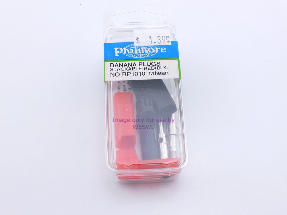 Philmore BP1010 Banana Plugs Stackable-Red/Blk. (bin38) - Dave's Hobby Shop by W5SWL