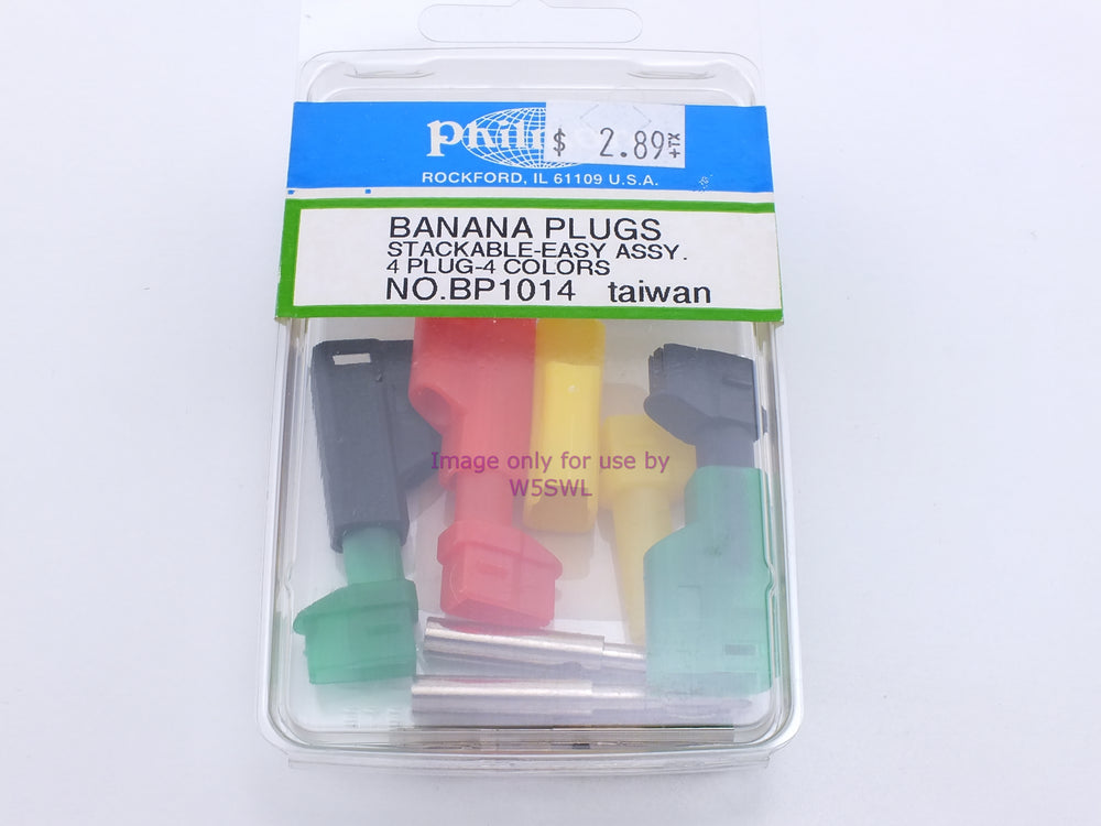 Philmore BP1014 Banana Plugs Stackable-Easy Assy. 4 Plug- 4 Colors (bin38) - Dave's Hobby Shop by W5SWL