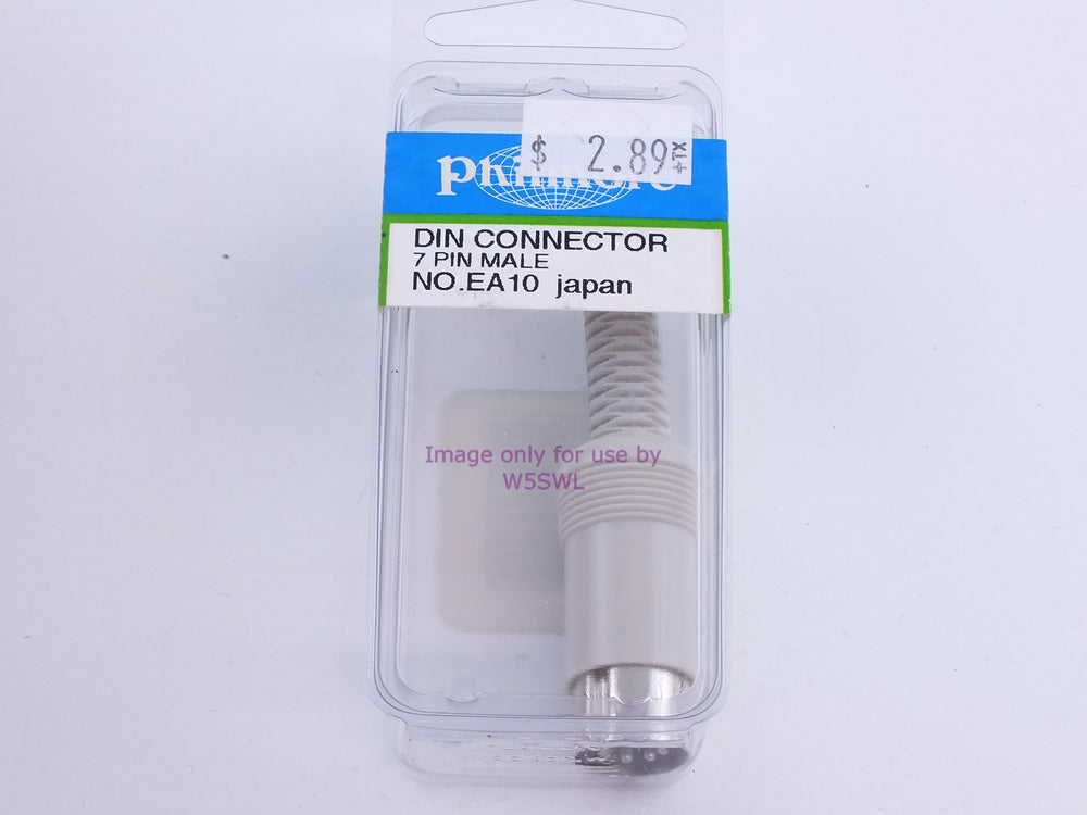 Philmore EA10 DIN Connector 7 Pin Male (bin108) - Dave's Hobby Shop by W5SWL