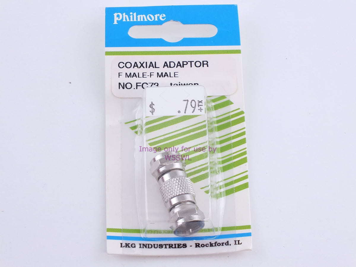 Philmore FC73 Coaxial Adaptor F Male-F Male (bin104) - Dave's Hobby Shop by W5SWL