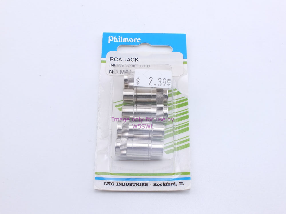 Philmore MS9 RCA Jack Inline Shielded (bin43) - Dave's Hobby Shop by W5SWL