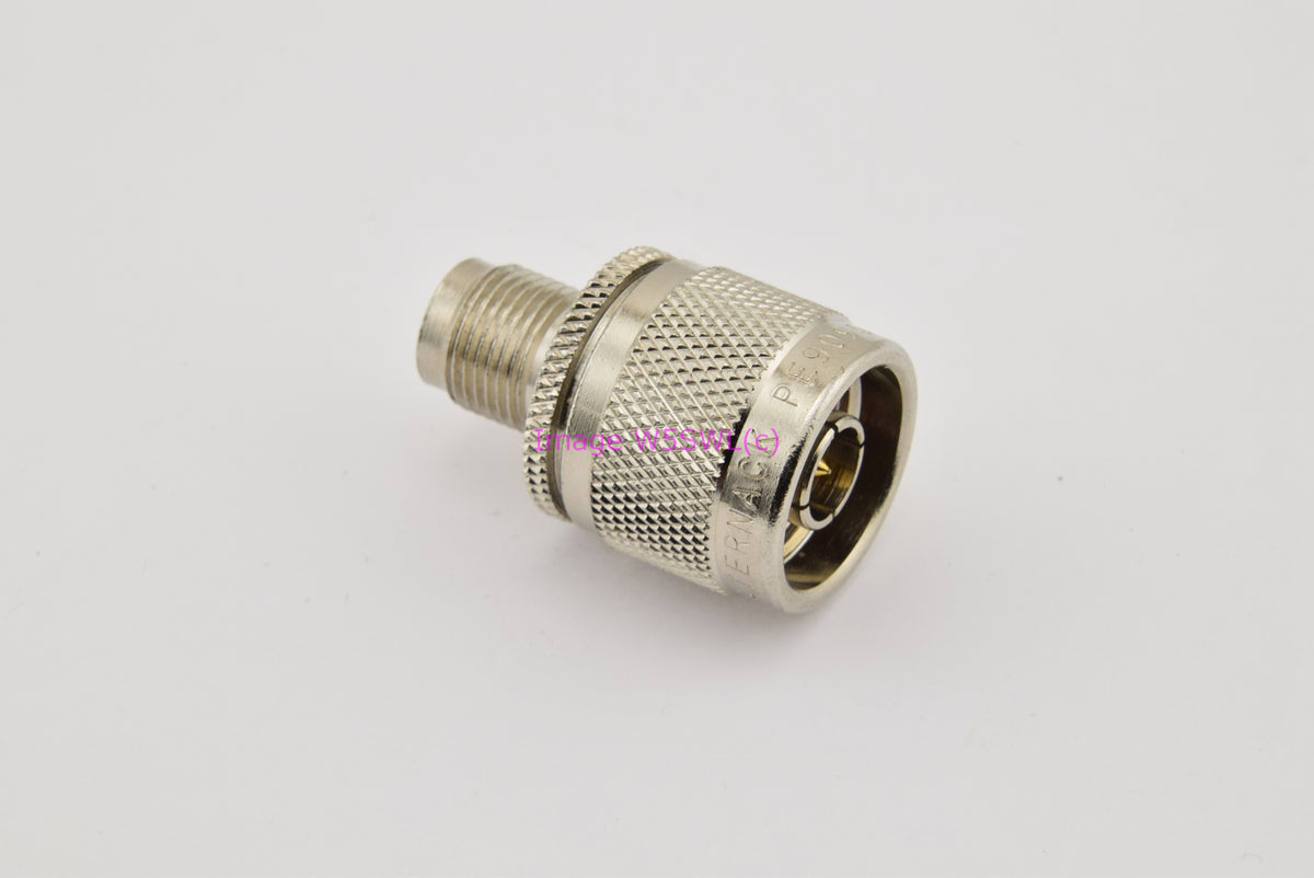 Pasternack PE9090 N Male to TNC Female RF Connector Adapter - Dave's Hobby Shop by W5SWL